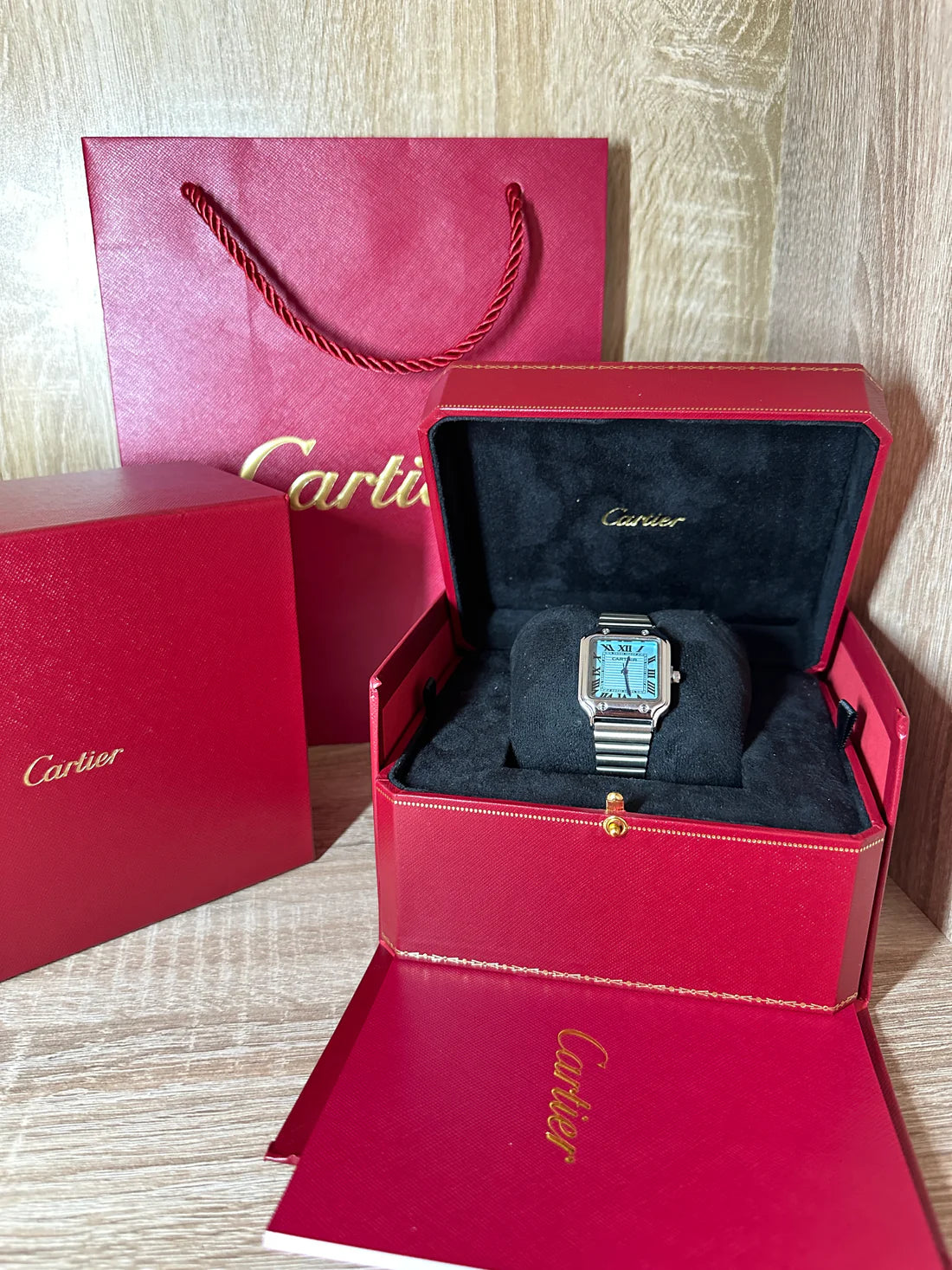 CARTIER ACIER UNISEX COFFRET