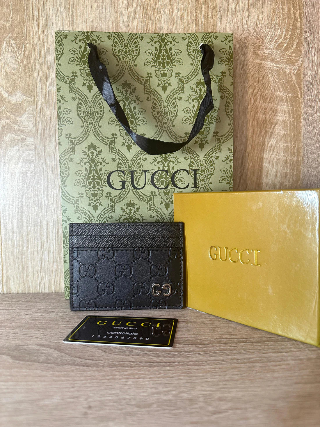 PORTEFEUILLE GUCCI NOIR