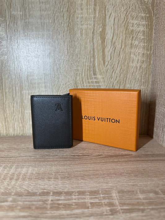 PORTE CARTE LV NOIR