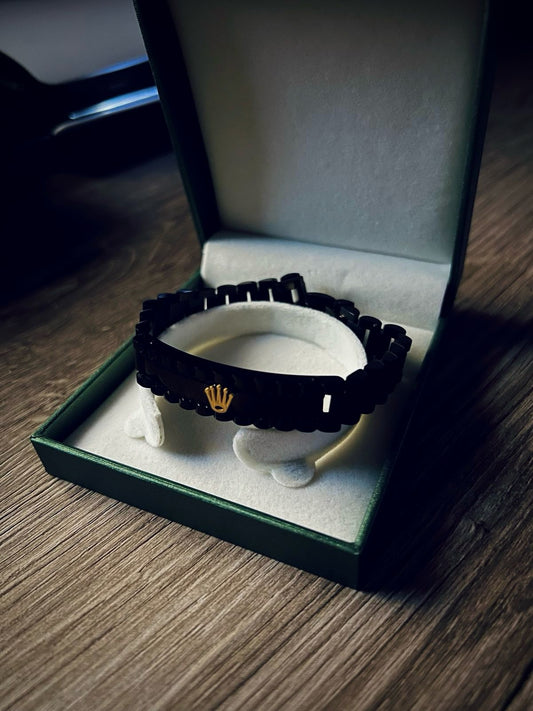 Bracelet rolex ( Noir / blanc)